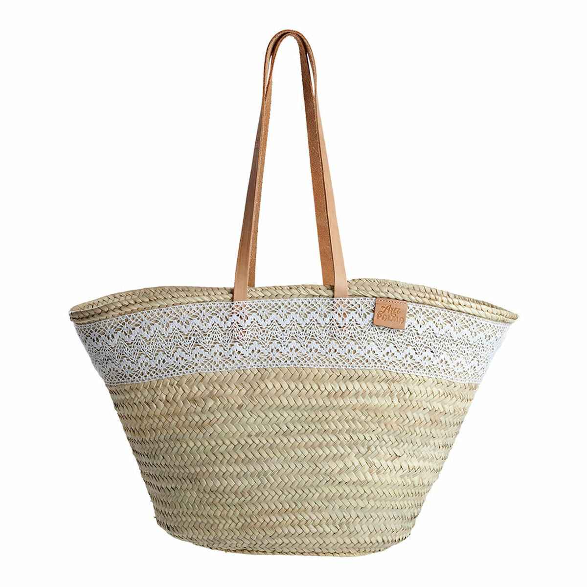 Sac à main tressé naturel EDM Cala – Un Must-have pour ton été