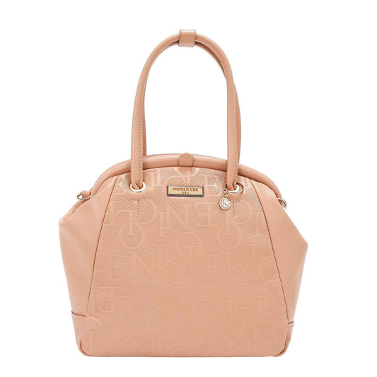 Bolso de Hombro Elegante Rosa con Marco en Relieve - Estilo y Versatilidad