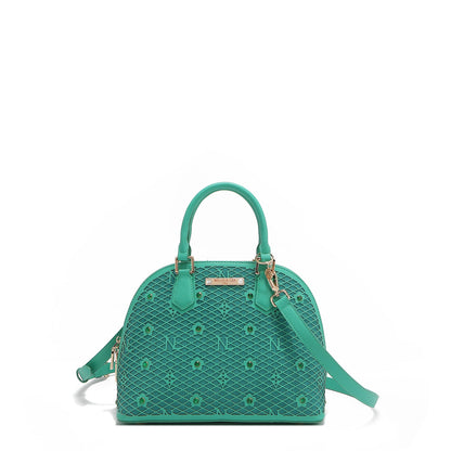 Borsa Satchel Gracie Verde: Eleganza e Versatilità in ogni dettaglio - Luna Bordata
