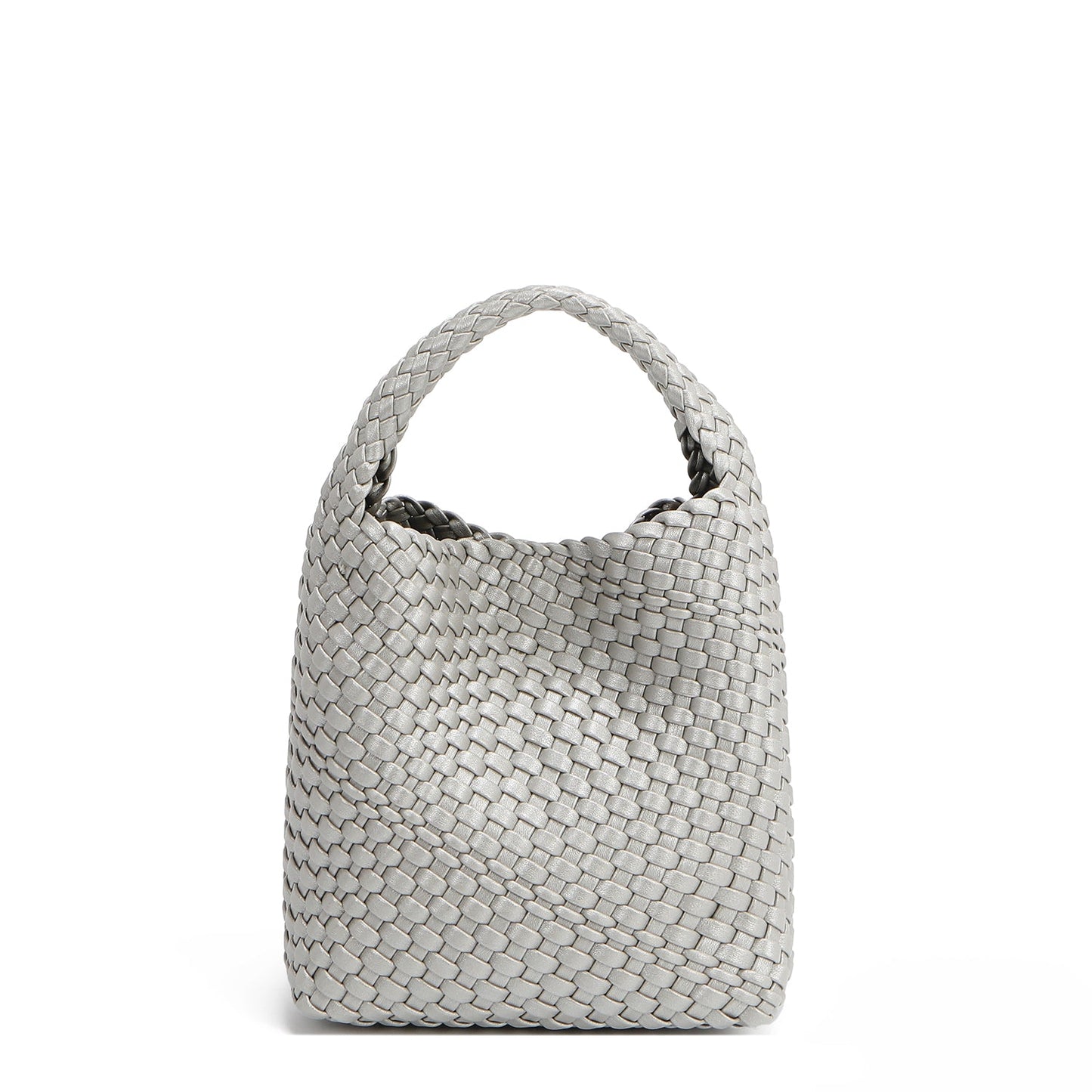 Bolsa Juni con Estuche Plateado: Elegancia y Funcionalidad sin Igual