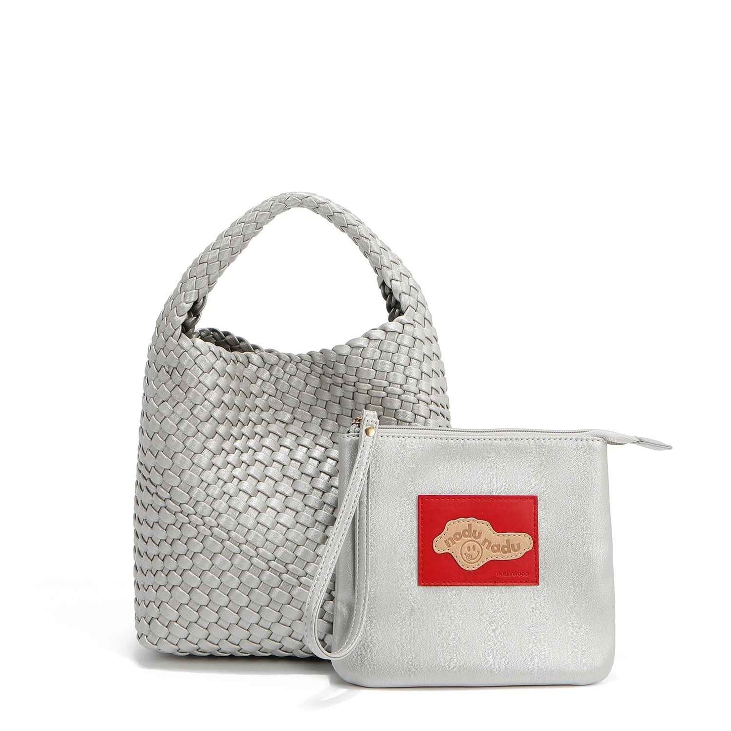 Bolsa Juni con Estuche Plateado: Elegancia y Funcionalidad sin Igual