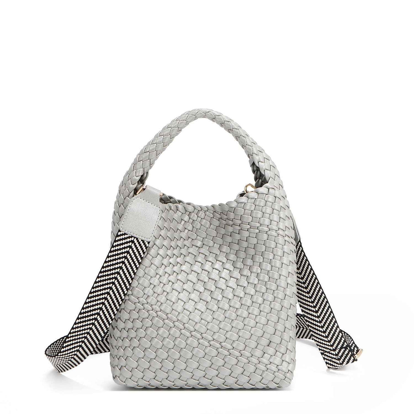 Bolsa Juni con Estuche Plateado: Elegancia y Funcionalidad sin Igual