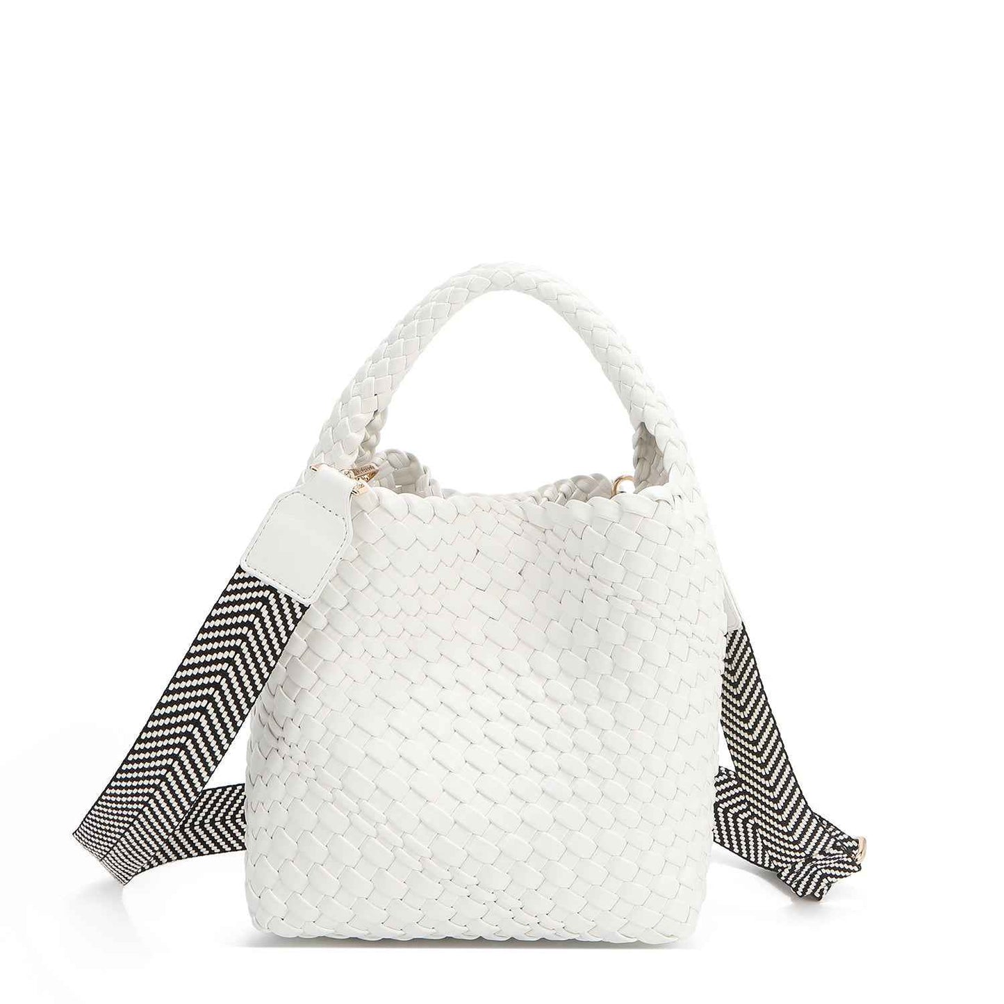 Bolsa Juni con Estuche: Estilo y Versatilidad en Blanco