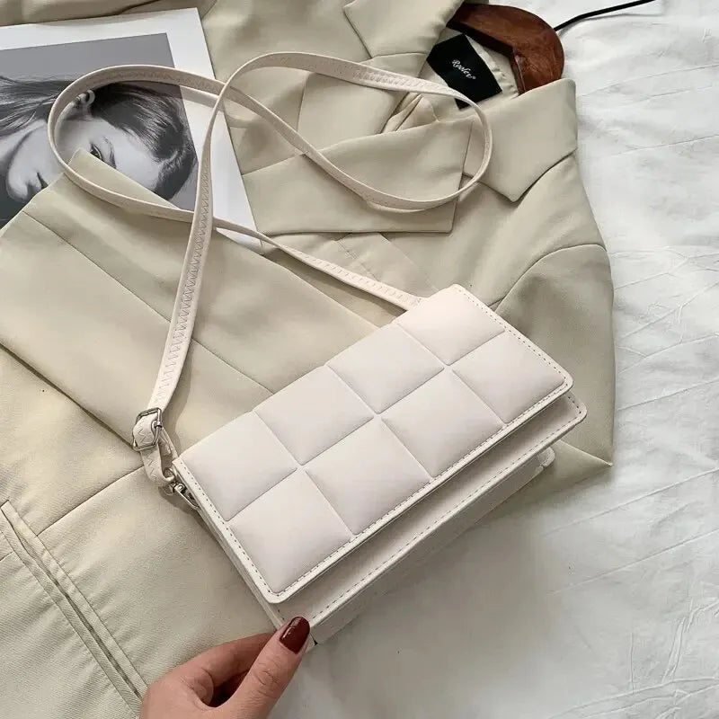 Bolso de Hombro Elegante para Mujer en Piel PU Premium con Bandolera y Diseño Clásico