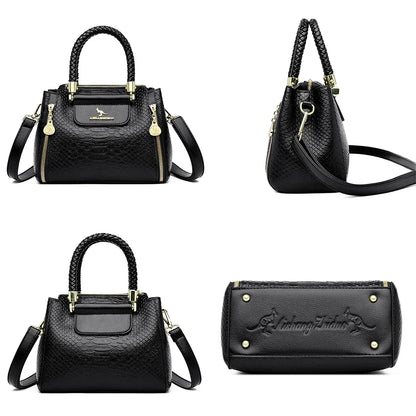 Sac à main élégant Verona pour femme | Sophistication et polyvalence pour chaque occasion - Luna brodée