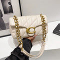 Bolso Bandolera Premium de Mujer en Piel Sintética con Cadena – Elegancia para Cualquier Ocasión