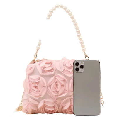 Borsa a tracolla floreale per donne: Eleganza e funzionalità in ogni occasione - Luna ricamata